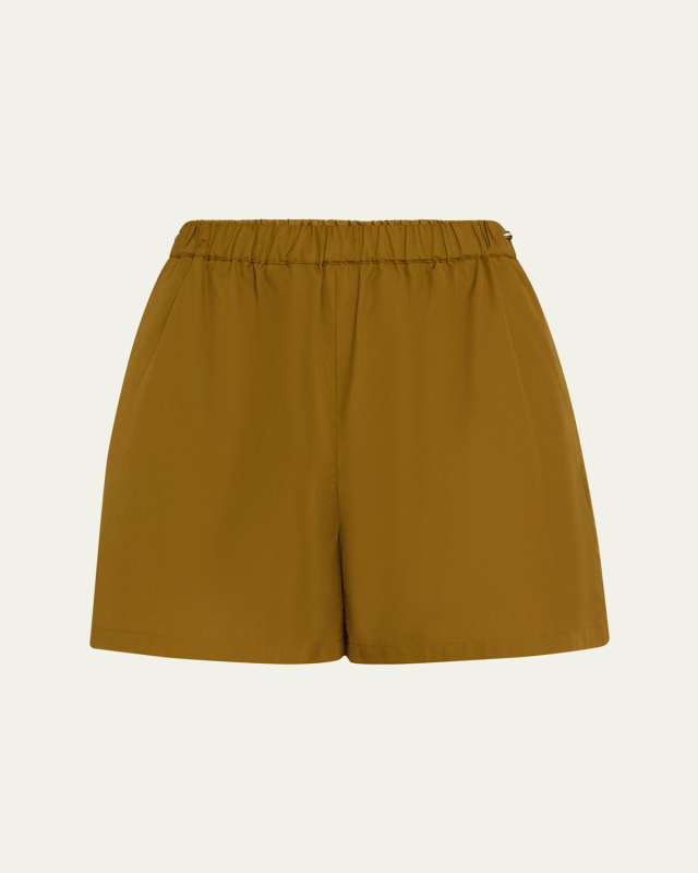 Haway Elastic Waistband Shorts